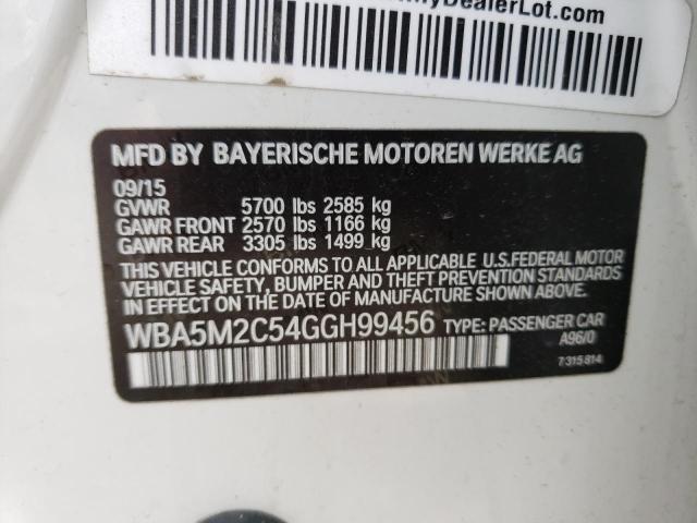 2016 BMW 535 IGT - WBA5M2C54GGH99456