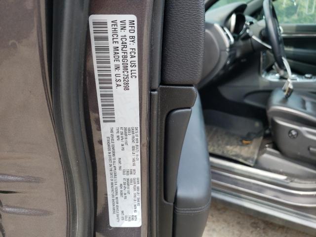 2021 JEEP GRAN CHER - 1C4RJFBG0MC752898