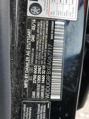 WDDUG8FBXEA067717 Mercedes-Benz S 550 4matic