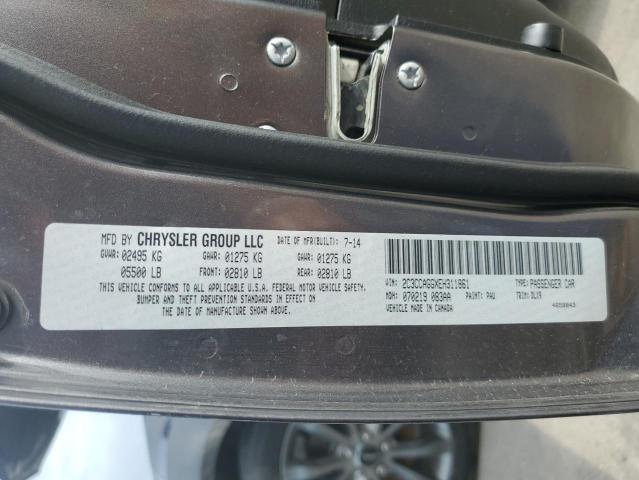 2C3CCAGGXEH311861 Chrysler 300 S