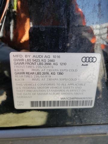 VIN WA1C2AFP6HA063282 2017 Audi Q5, Premium no.12