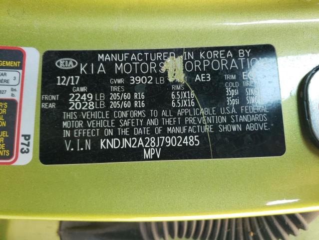 KNDJN2A28J7902485 KIA Soul