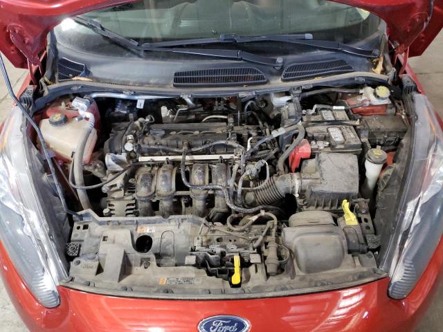  FORD FIESTA 2018 Червоний