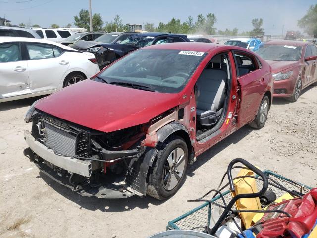 2021 HYUNDAI IONIQ BLUE - KMHC65LC5MU255168