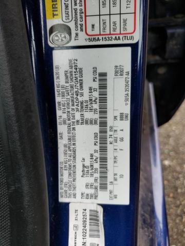 2016 FORD FIESTA SE - 3FADP4BJ7GM154972