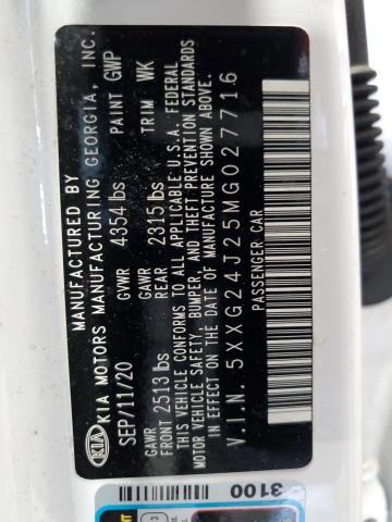 5XXG24J25MG027716 KIA K5 LX
