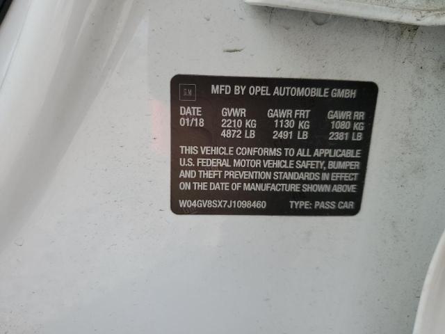 2018 BUICK REGAL TOUR W04GV8SX7J1098460