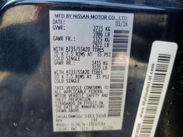 5N1AL0MM1GC501508 Infiniti QX60