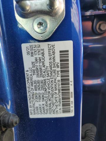 2021 HONDA CR-V SE - 7FARW1H79ME016139