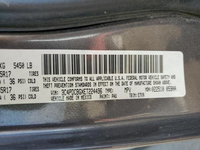 3C4PDCBGXET224496 Dodge Journey Sxt
