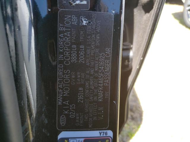 KNAFK4A65F5416925 KIA FORTE LX