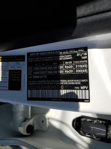 4JGDA5JB4JB095210 Mercedes-Benz GLE 350