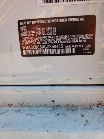 2016 BMW 335 XIGT WBA3X9C5XGD869435