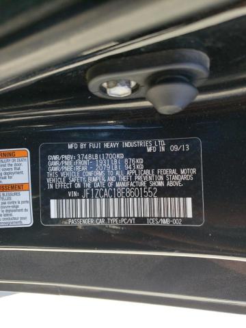 JF1ZCAC18E8601552 Subaru Brz 2.0 Limited