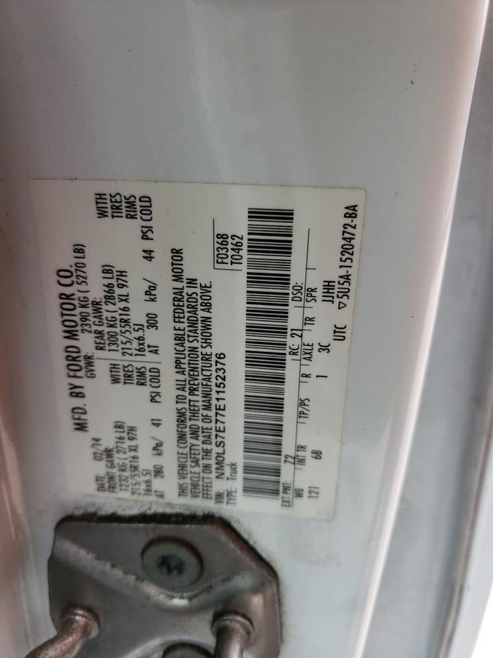 NM0LS7E77E1152376 2014 Ford Transit Connect Xl