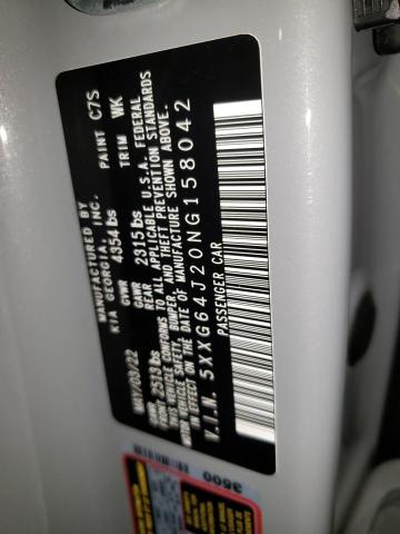 5XXG64J20NG158042 KIA K5 GT LINE