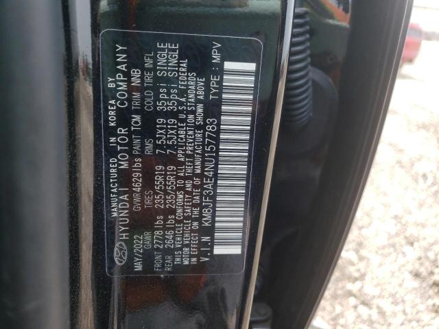 2022 HYUNDAI TUCSON N L KM8JF3AE4NU157783
