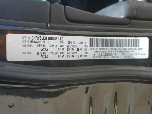 1C4RJEJM1EC300204 Jeep Grand Cherokee Summit