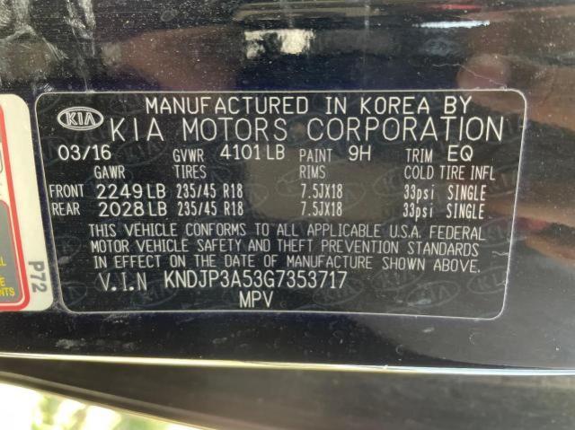 KNDJP3A53G7353717 KIA SOUL +