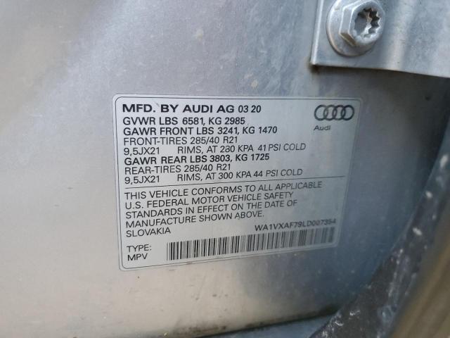 VIN WA1VXAF79LD007354 2020 Audi Q7, Prestige no.13