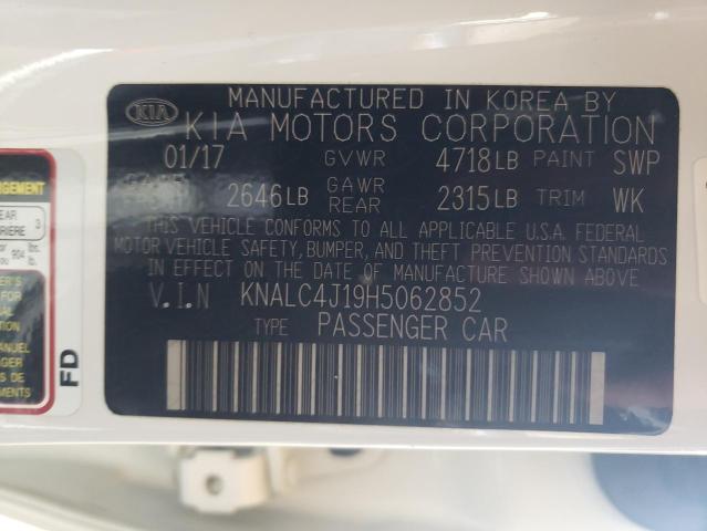 2017 KIA CADENZA PR - KNALC4J19H5062852