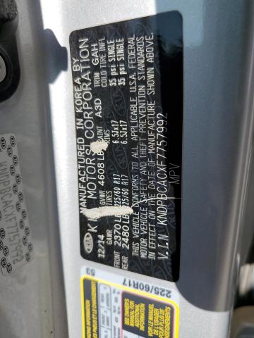 KNDPBCACXF7757992 KIA Sportage Lx