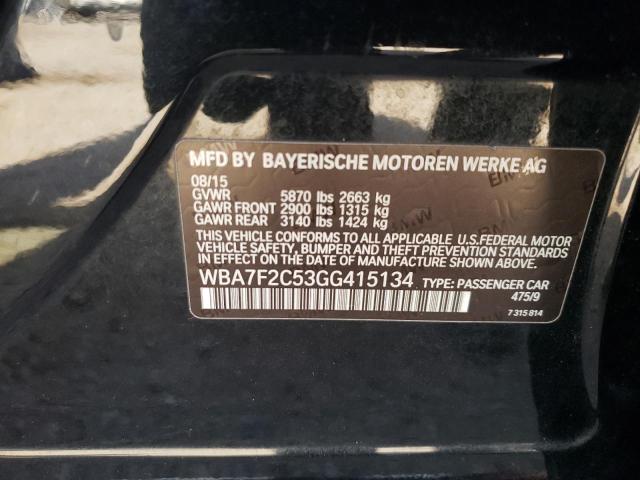 WBA7F2C53GG415134 BMW 750 Xi