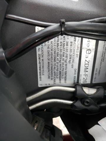 2015 DUCATI SUPERBIKE - ZDM14BYW9FB001811