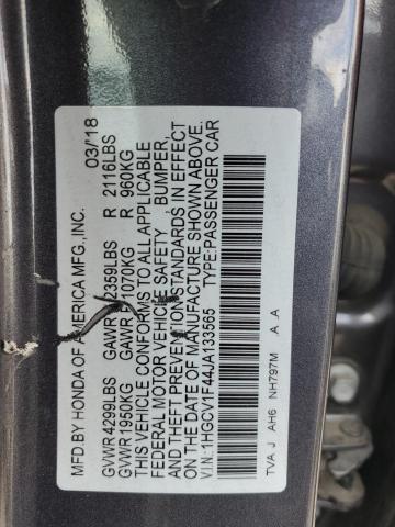 1HGCV1F44JA133565 Honda ACCORD EX