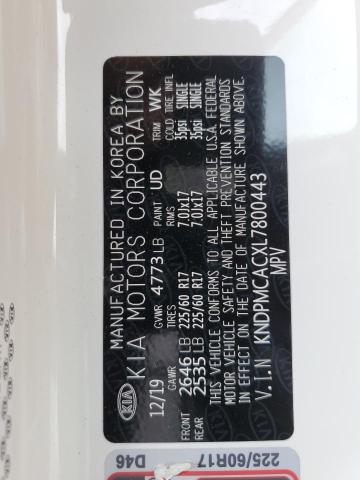 KNDPMCACXL7800443 KIA Sportage Lx