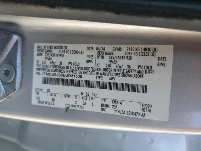 1FMCU9J98EUD31536 2014 FORD ESCAPE, photo no. 13