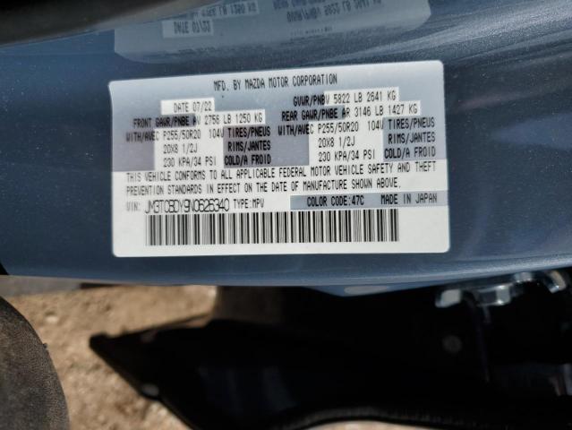 JM3TCBDY9N0626340 Mazda Cx-9 Grand Touring