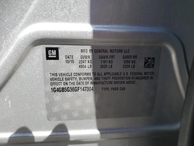 1G4GB5G36GF147304 Buick Lacrosse