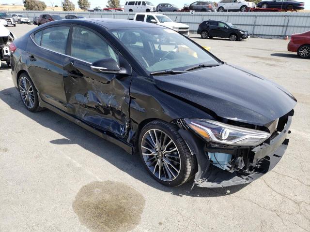 KMHD04LB8JU591495 Hyundai Elantra Sport