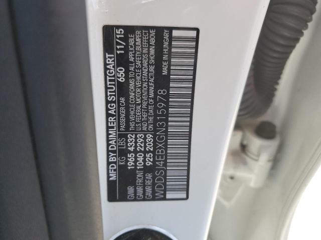 WDDSJ4EBXGN315978 Mercedes-Benz CLA 250