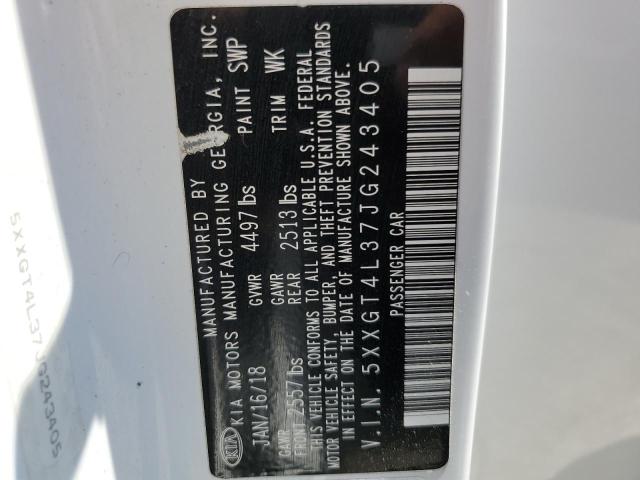 5XXGT4L37JG243405 KIA Optima Lx