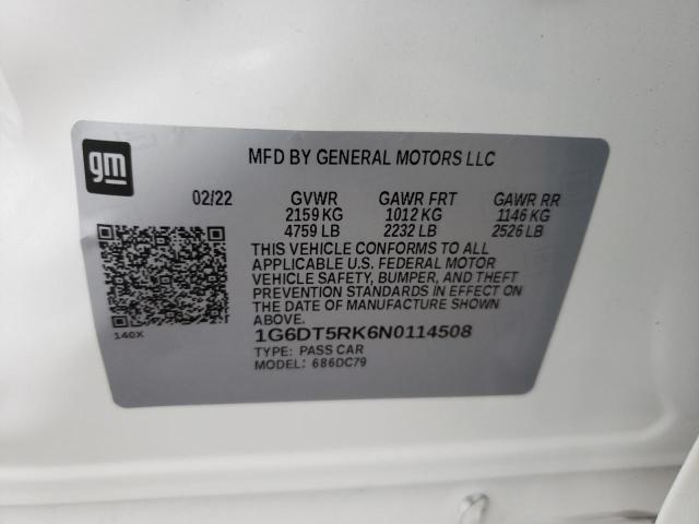 2022 CADILLAC CT5 PREMIU - 1G6DT5RK6N0114508