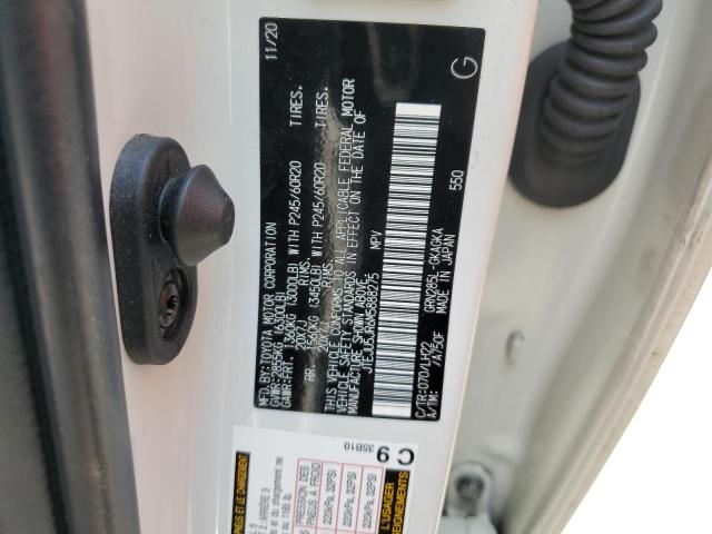 2021 TOYOTA 4RUNNER NI - JTEJU5JR6M5888275