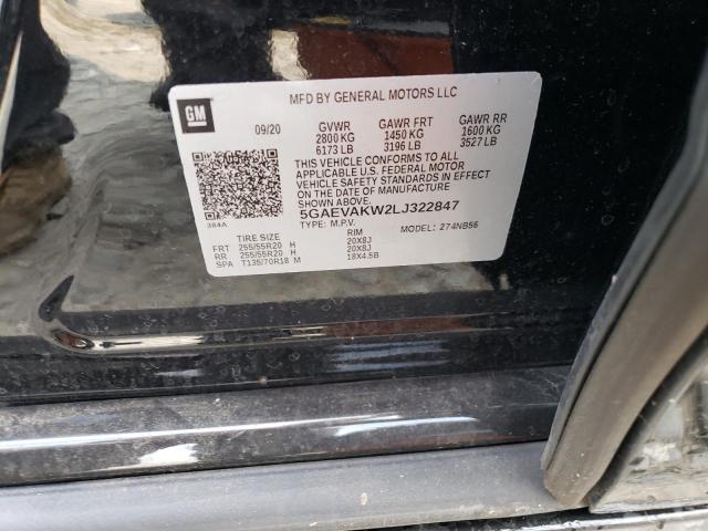 5GAEVAKW2LJ322847 Buick Enclave Essence