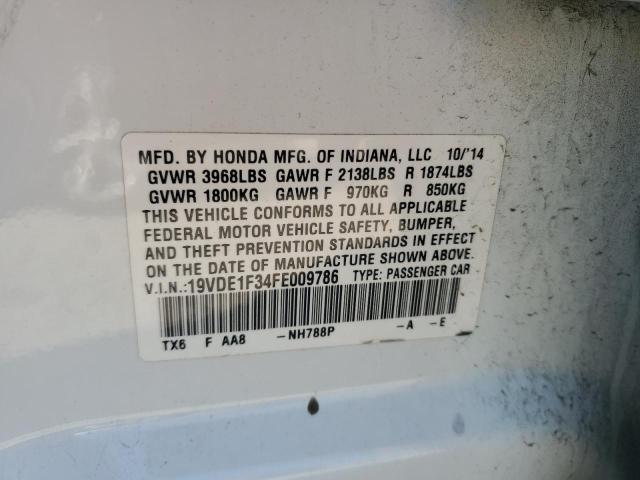 2015 ACURA ILX 20 - 19VDE1F34FE009786