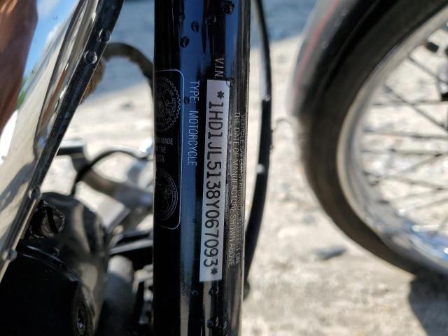 2008 HARLEY-DAVIDSON FXSTC 1HD1JL5138Y067093