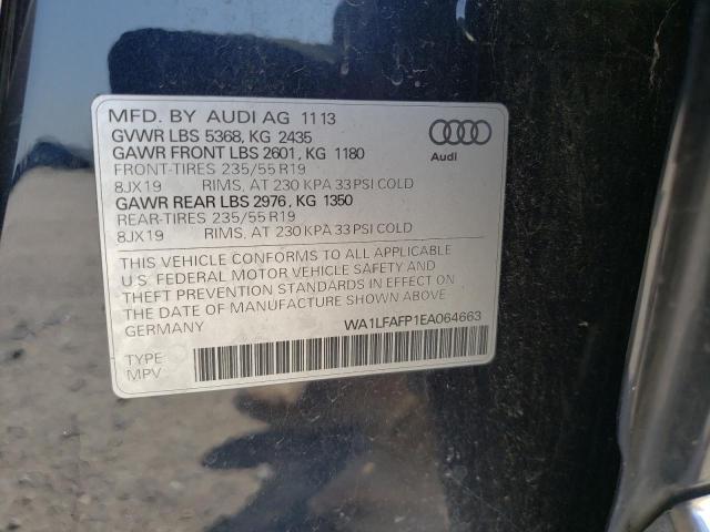 VIN WA1LFAFP1EA064663 2014 Audi Q5, Premium Plus no.13