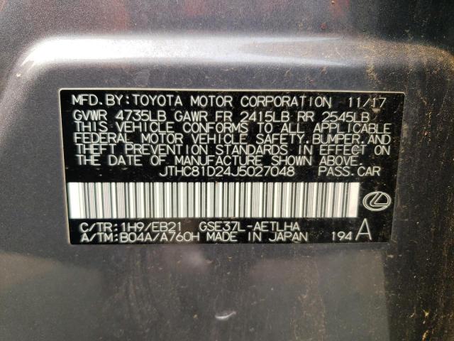 JTHC81D24J5027048 Lexus IS 300