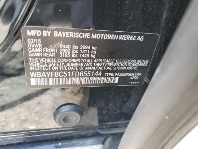 2015 BMW 750 LXI - WBAYF8C51FD655144