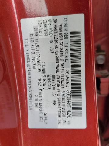 3MZBN1U74HM109591 Mazda 3 SPORT