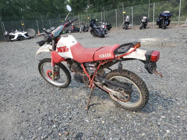 JYA3NVE01KA001851 Auction: COPART Lot: 57290773 Location: MD - BALTIMORE EAST JYA3NVE01KA001851 YAMAHA DIRT BIKE 1989 WHITE Photo 3