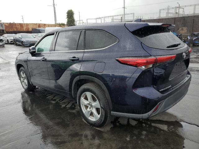 VIN 5TDCZRAHXLS004554 2020 Toyota Highlander, L no.2