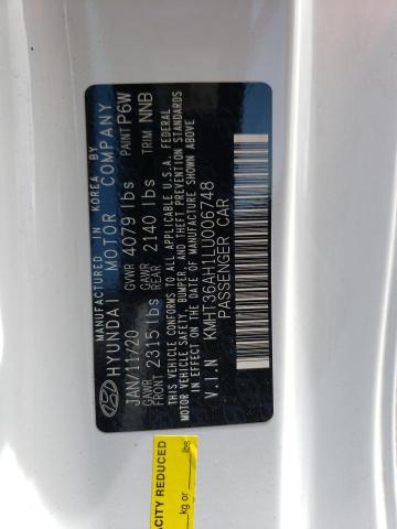 KMHT36AH1LU006748 Hyundai VELOSTER N