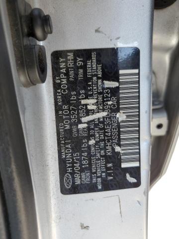 KMHCT4AE3FU893123 Hyundai ACCENT GLS