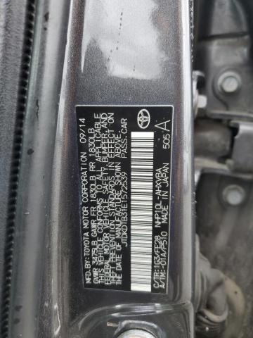 JTDKDTB31E1572539 Toyota PRIUS C